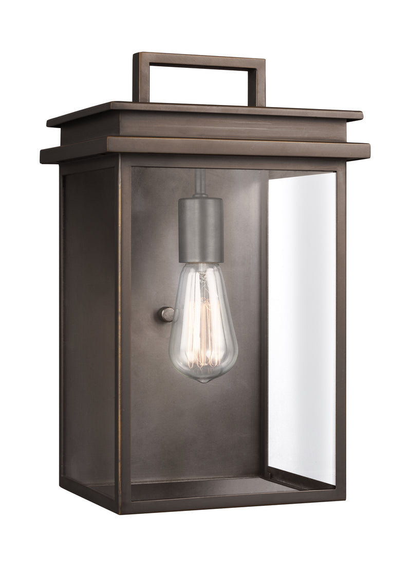 Visual Comfort Studio OL13602ANBZ Glenview One Light Outdoor Wall Lantern, Antique Bronze Main Image.jpg
