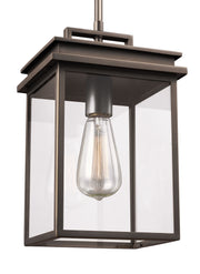 Visual Comfort Studio OL13609ANBZ Glenview One Light Outdoor Pendant, Antique Bronze Alternate Image.jpg