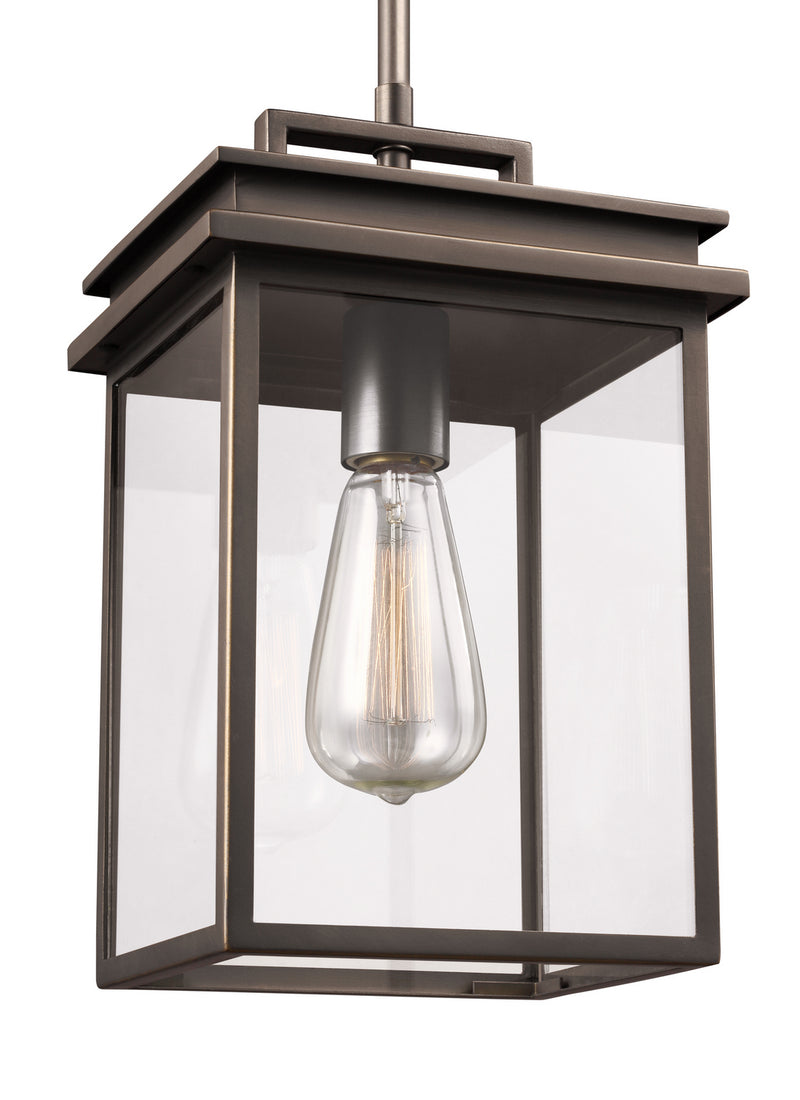 Visual Comfort Studio OL13609ANBZ Glenview One Light Outdoor Pendant, Antique Bronze Alternate Image.jpg