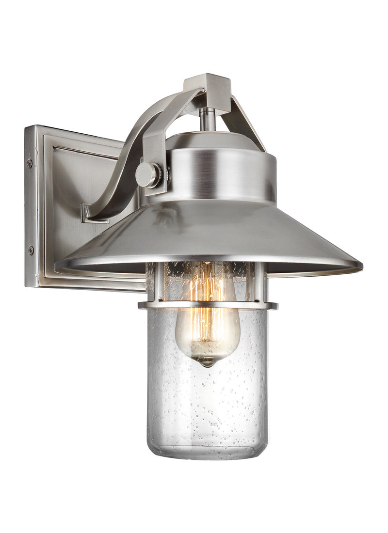Visual Comfort Studio OL13901PBS Boynton One Light Lantern, Painted Brushed Steel Main Image.jpg
