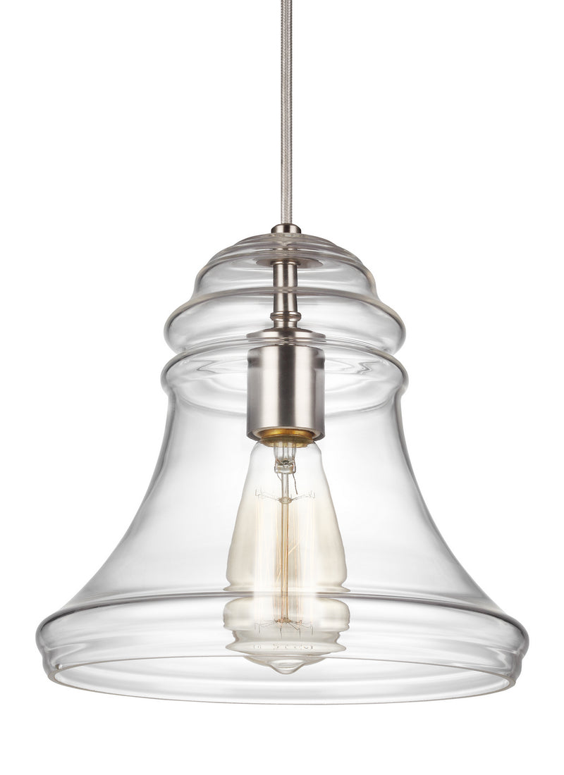 Visual Comfort Studio P1440SN Doyle One Light Mini-Pendant, Satin Nickel Alternate Image.jpg