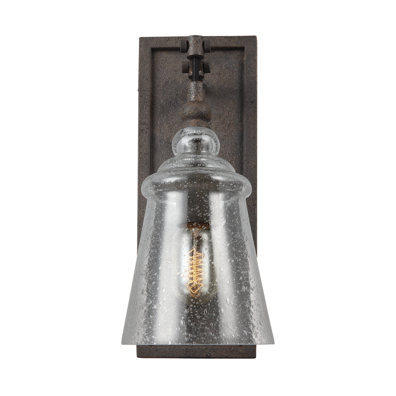 Generation Lighting WB1850DWI Loras One Light Wall Sconce, Dark Weathered Iron Alternate Image.jpg