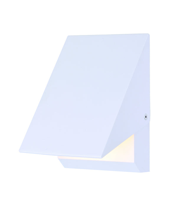 ET2 E41333-WT Alumilux Tilt LED Outdoor Wall Sconce, White Main Image.jpg