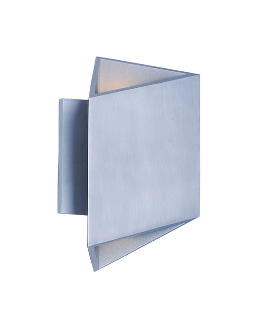 ET2 E41373-SA Alumilux Facet LED Outdoor Wall Sconce, Satin Aluminum Main Image.jpg