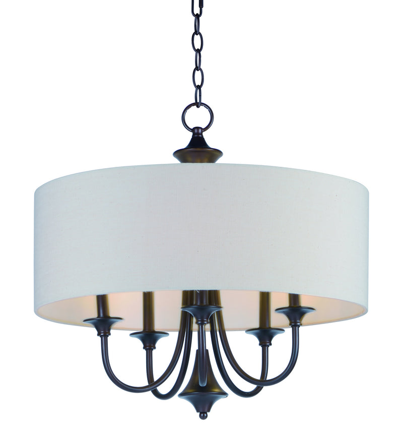 Maxim 10015OMOI Bongo Five Light Pendant, Oil Rubbed Bronze Main Image.jpg