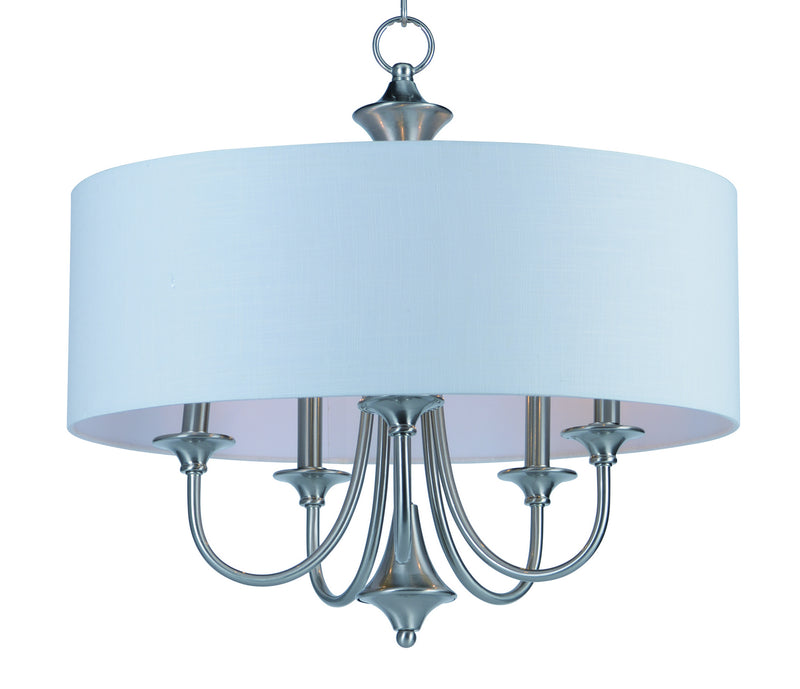 Maxim 10015WLSN Bongo Five Light Pendant, Satin Nickel Main Image.jpg