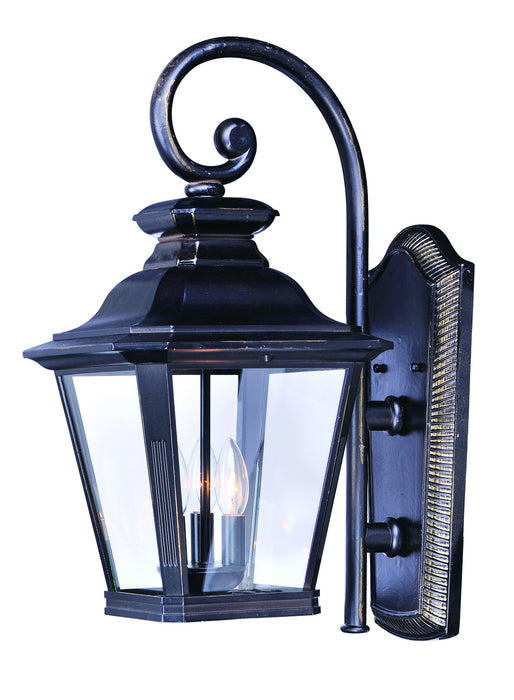 Maxim 1135CLBZ Knoxville Three Light Outdoor Wall Lantern, Bronze Main Image.jpg