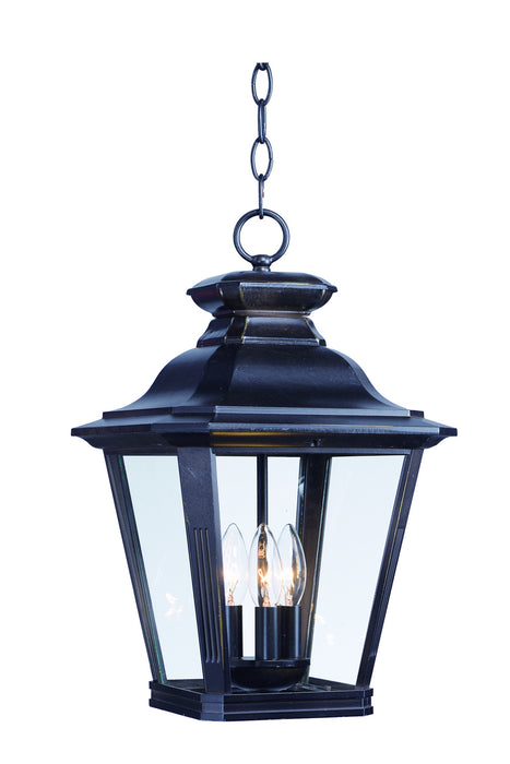 Maxim 1139CLBZ Knoxville Three Light Outdoor Hanging Lantern, Bronze Main Image.jpg