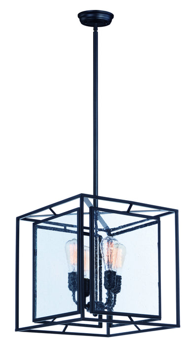 Maxim 21675CDBK Era Four Light Pendant, Black Main Image.jpg