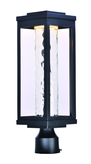 Maxim 55900WGBK Salon LED LED Outdoor Post/Pier Mount, Black Main Image.jpg