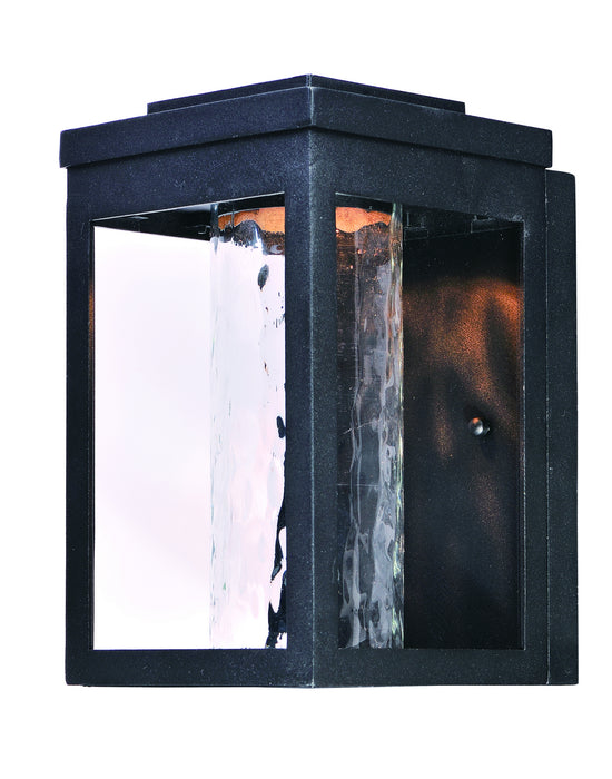 Maxim 55902WGBK Salon LED LED Outdoor Wall Sconce, Black Main Image.jpg