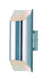 Maxim 86119AL Lightray LED LED Outdoor Wall Sconce, Brushed Aluminum Main Image.jpg