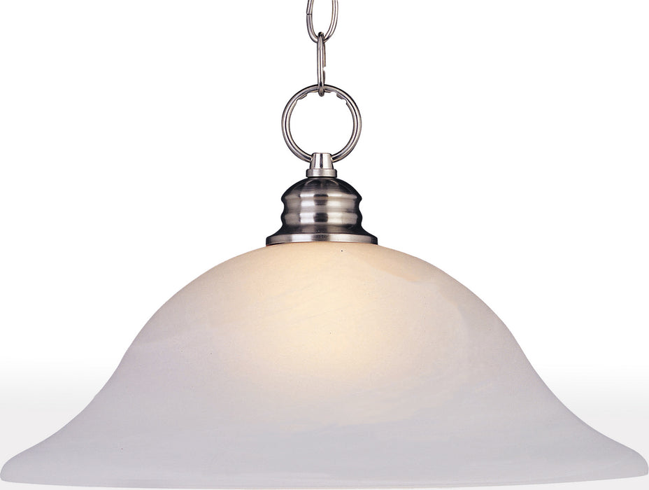 Maxim 91076FTSN Essentials - 9106x One Light Pendant, Satin Nickel Main Image.jpg