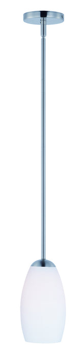 Maxim 91650SWSN Taylor One Light Mini Pendant, Satin Nickel Main Image.jpg