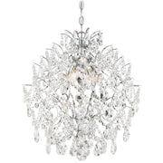 Minka-Lavery 3156-77 Isabella'S Crown Four Light Chandelier, Chrome Alternate Image.jpg