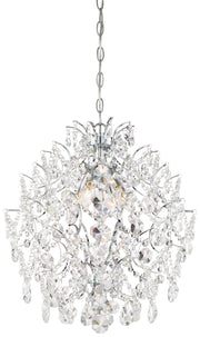 Minka-Lavery 3156-77 Isabella'S Crown Four Light Chandelier, Chrome Main Image.jpg
