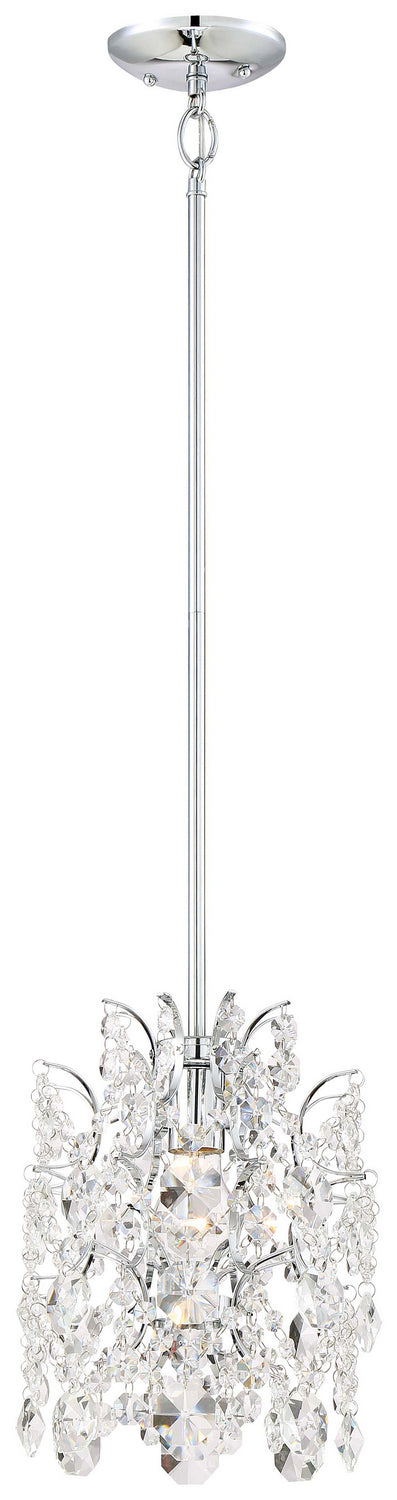 Minka-Lavery 3155-77 Isabella'S Crown One Light Mini Pendant, Chrome Alternate Image.jpg