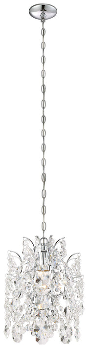Minka-Lavery 3155-77 Isabella'S Crown One Light Mini Pendant, Chrome Main Image.jpg