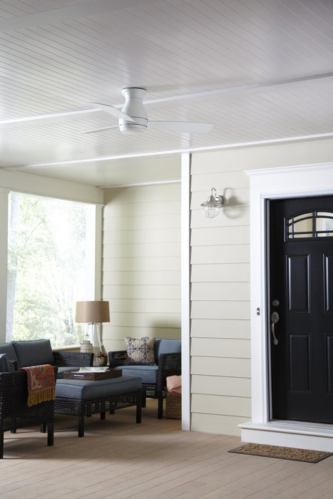 Fanimation FPS8332MWW-220 Hugh 44 44" Ceiling Fan Matte White Alternate Image 2.jpg