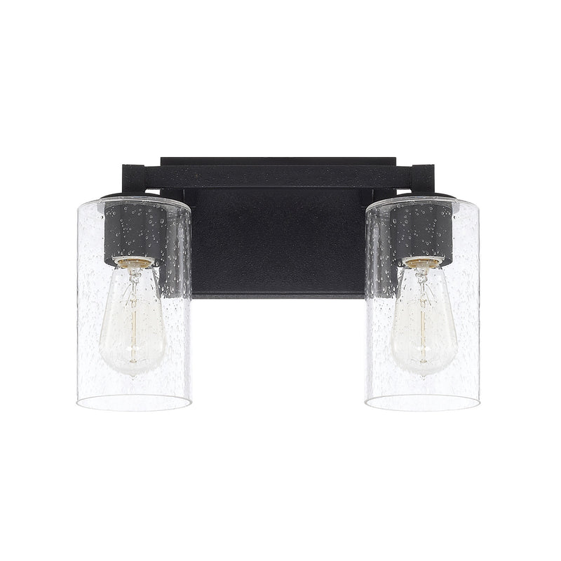 Capital Lighting 119821BI-435 Ravenwood Two Light Vanity, Black Iron Main Image.jpg