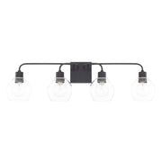 Capital Lighting 120041MB-426 Tanner Four Light Vanity, Matte Black Main Image.jpg