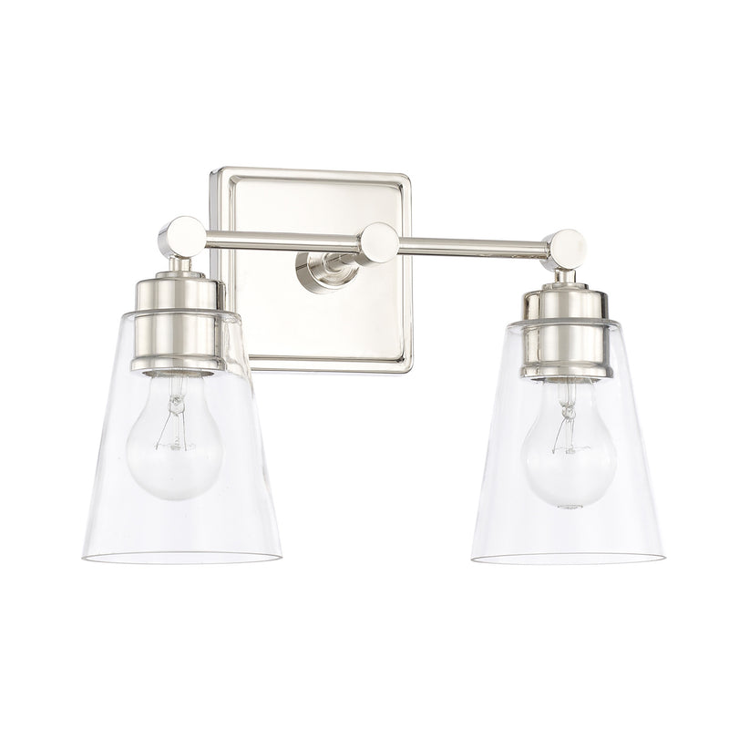Capital Lighting 121821PN-432 Rory Two Light Vanity, Polished Nickel Main Image.jpg