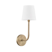 Capital Lighting 619311AD-674 Dawson One Light Wall Sconce, Aged Brass Main Image.jpg