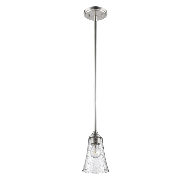 Millennium 1461-SN Natalie One Light Mini Pendant, Satin Nickel Main Image.jpg