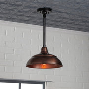 Millennium RWHS17-NC R Series One Light Pendant, Natural Copper Alternate Image.jpg