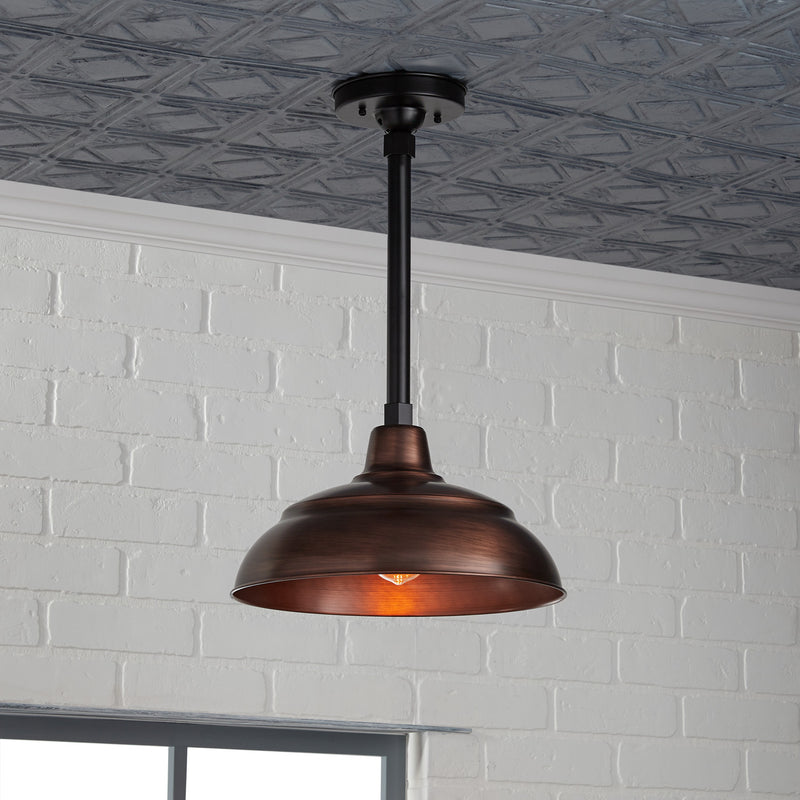 Millennium RWHS17-NC R Series One Light Pendant, Natural Copper Alternate Image.jpg