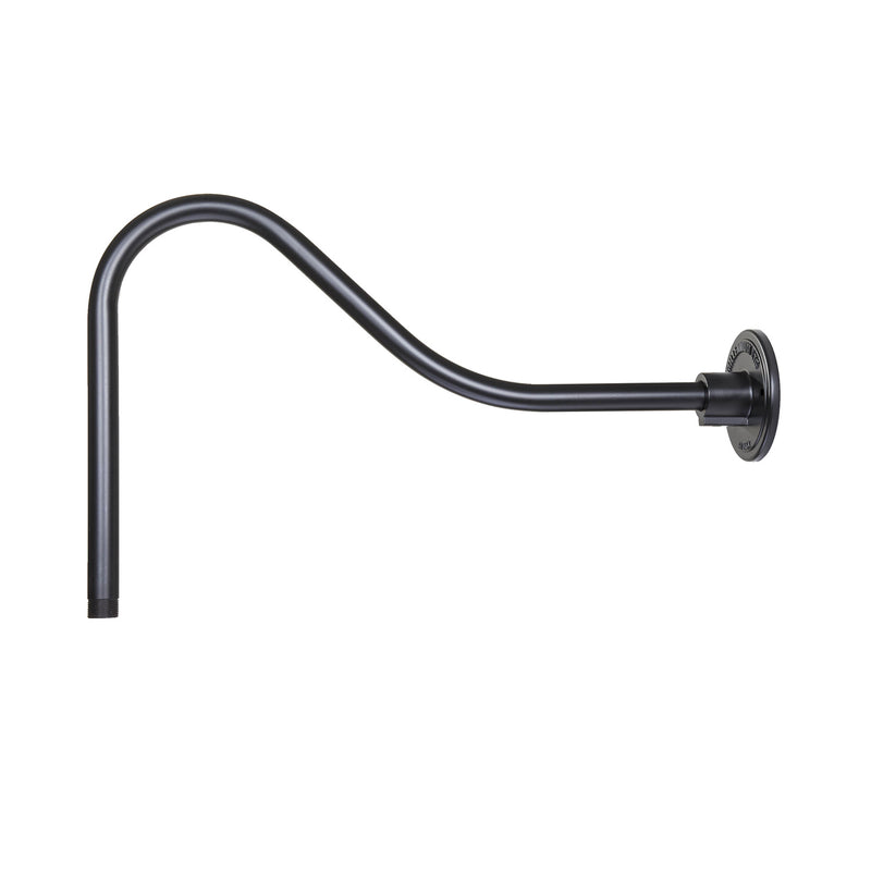 Millennium RGN23-ASB R Series Goose Neck, Aluminum Satin Black Main Image.jpg