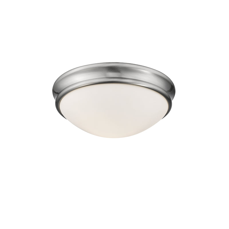 Millennium 5221-BN One Light Flushmount, Brushed Nickel Main Image.jpg