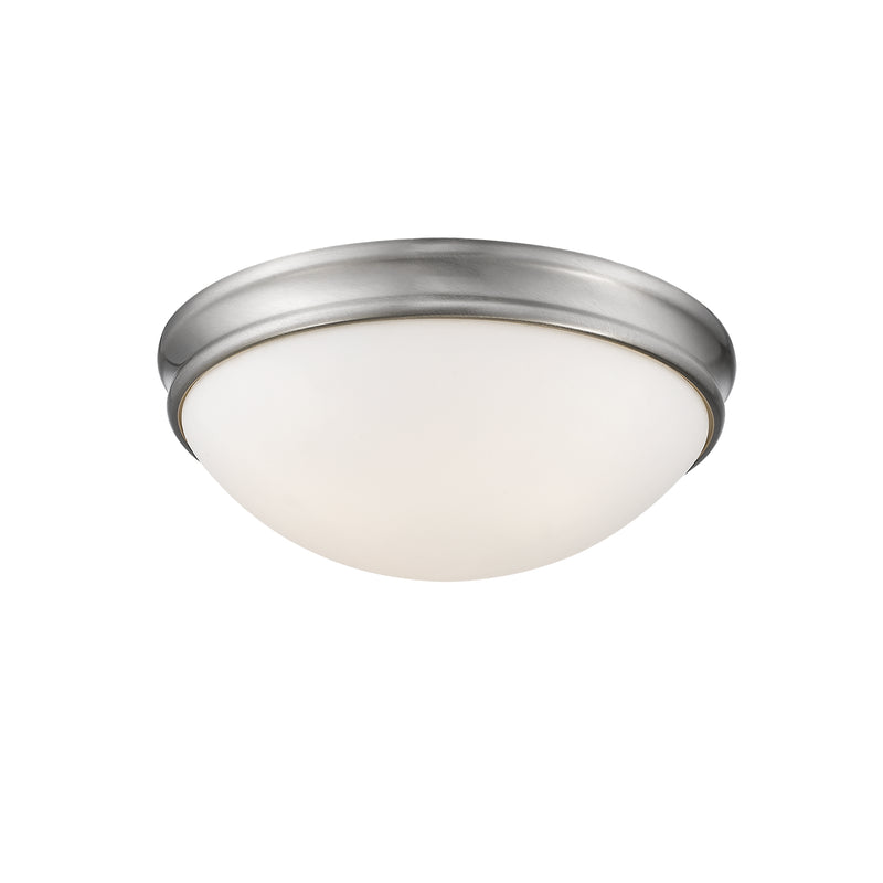 Millennium 5225-BN Three Light Flushmount, Brushed Nickel Main Image.jpg