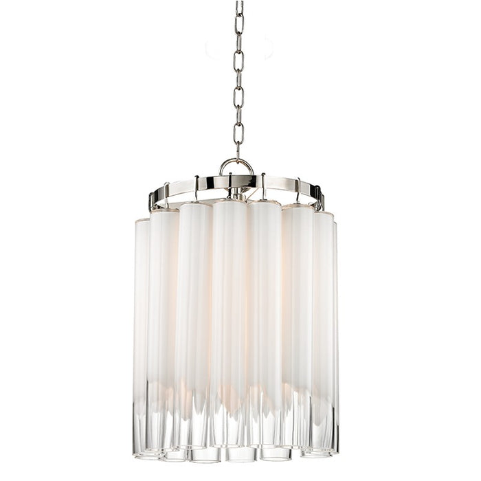 Hudson Valley 8915-PN Tyrell Four Light Pendant, Polished Nickel Main Image.jpg