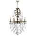 CWI Lighting 2011P24AB-6 Brass Six Light Chandelier Antique Brass Alt 1.jpg