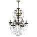 CWI Lighting 2011P24AB-6 Brass Six Light Chandelier Antique Brass Alt 2.jpg