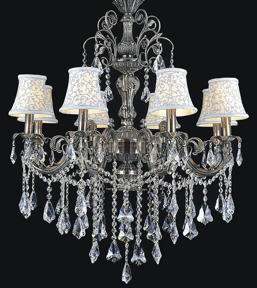 CWI Lighting 2011P30AB-8 Brass Eight Light Chandelier Antique Brass.jpg