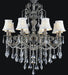 CWI Lighting 2011P30AB-8 Brass Eight Light Chandelier, Antique Brass Main Image.jpg