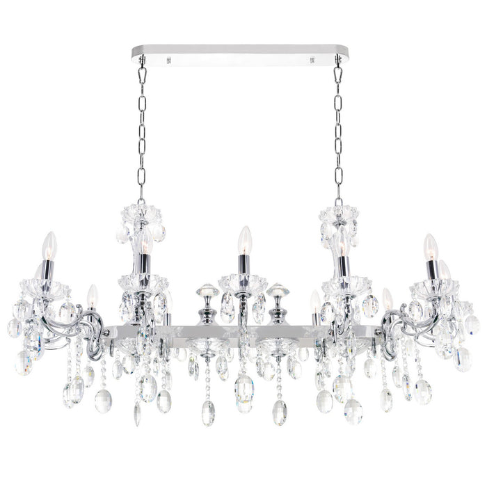 CWI Lighting 2016P37C-10 Flawless Ten Light Chandelier Chrome Alt 1.jpg