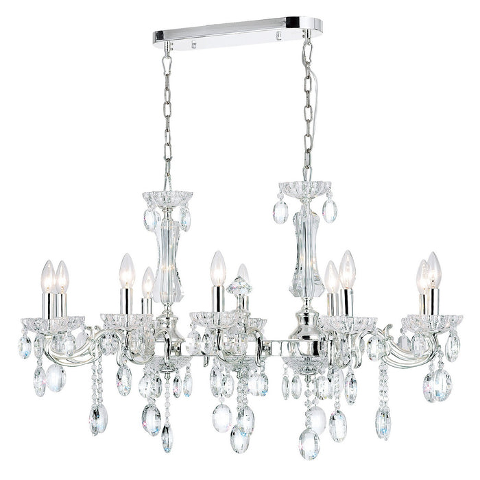 CWI Lighting 2016P37C-10 Flawless Ten Light Chandelier Chrome.jpg