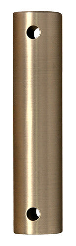 Fanimation DR1-12BS Downrods 12in Downrod Brushed Satin Brass Main Image.jpg