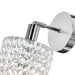 CWI Lighting 4281W-R-R (Clear) Glitz One Light Bathroom Sconce, Chrome Alternate Image 3.jpg