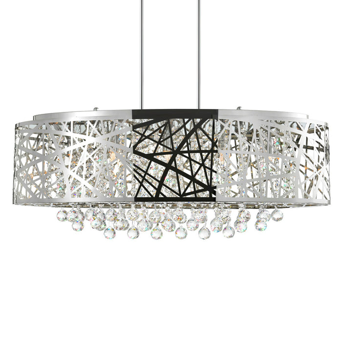 CWI Lighting 5008P32ST-O Eternity Eight Light Chandelier Stainless Steel Alt 1.jpg