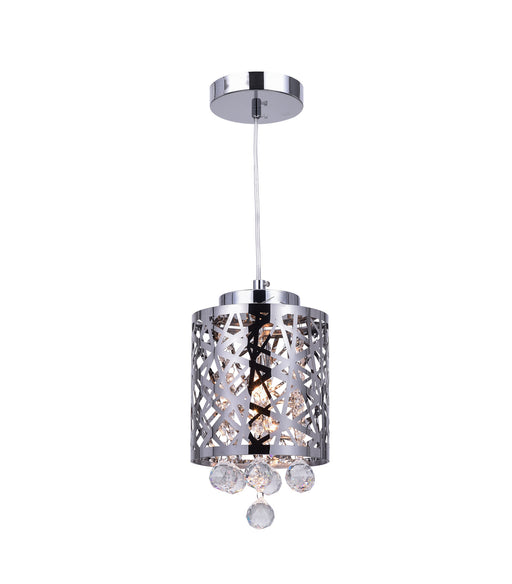 CWI Lighting 5008P6ST Eternity One Light Mini Pendant Stainless Steel.jpg