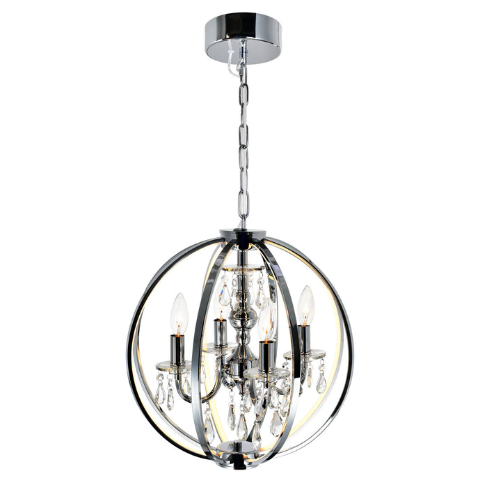 CWI Lighting 5025P16C-4 Abia Four Light Chandelier Chrome Alt 1.jpg