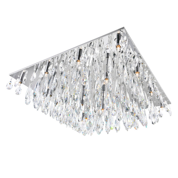 CWI Lighting 5034C24C-S Bianca 13 Light Flush Mount, Chrome Alternate Image.jpg