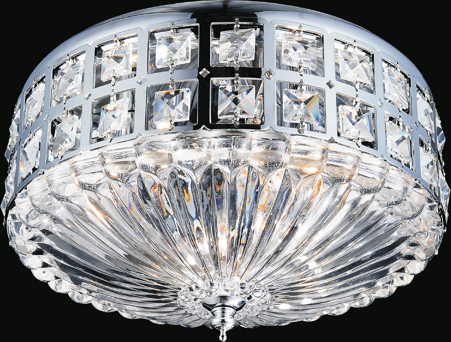 CWI Lighting 5039C13C Bloome Four Light Flush Mount Chrome.jpg