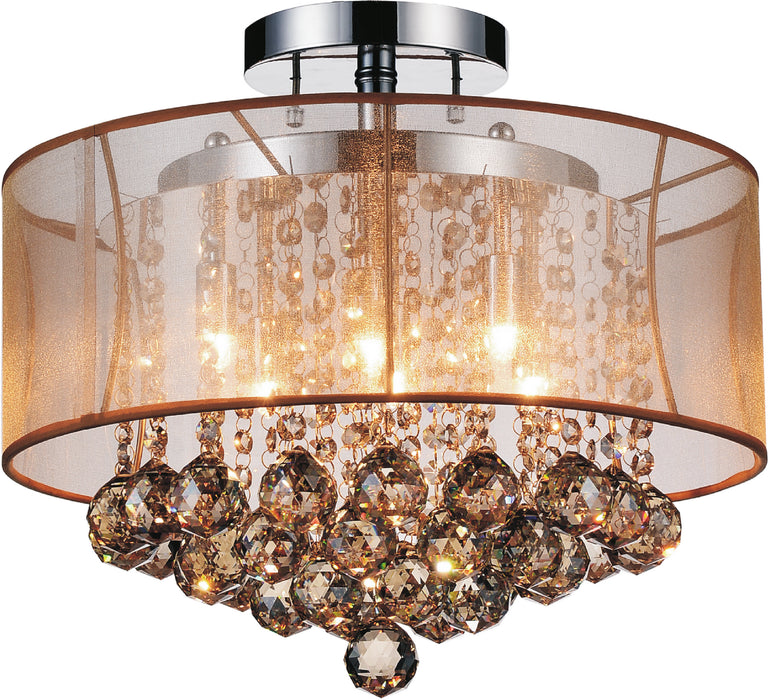 CWI Lighting 5062C16C (Chp + G) Radiant Six Light Flush Mount, Chrome Main Image.jpg