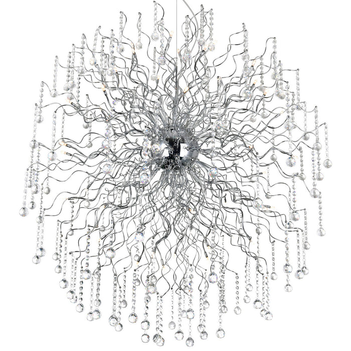 CWI Lighting 5066P47C Cherry Blossom LED Chandelier Chrome Alt 3.jpg