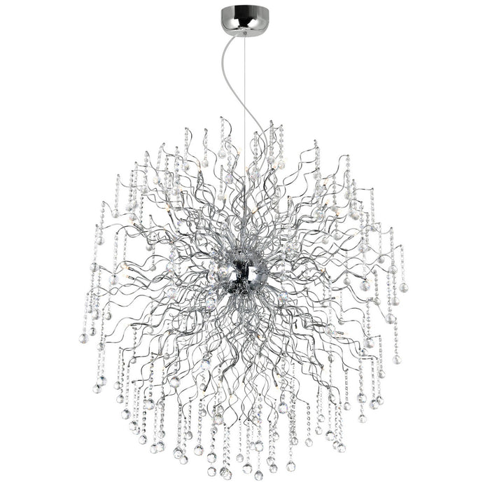 CWI Lighting 5066P47C Cherry Blossom LED Chandelier Chrome.jpg